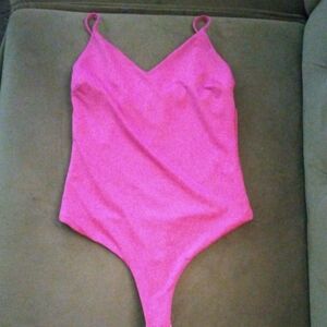 Windsor Hot Pink One-Piece Bodysuit